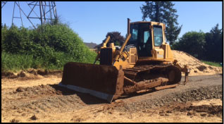 BCE Excavating Bulldozer in Oregon